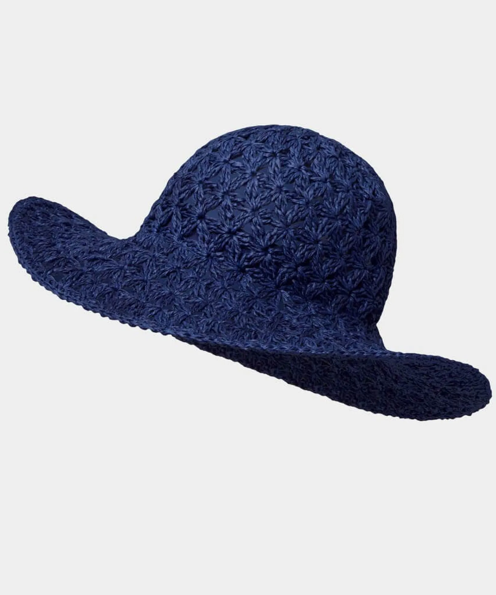 chic_crochet_style_summer_0.webp Sale Accessories & Jewellery | Women's Joe Browns Chic Crochet Style Summer Hat Dark Blue