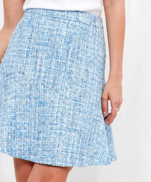 Sale Skirts | Women's Joe Browns Chloe's Boucle Skirt Blue