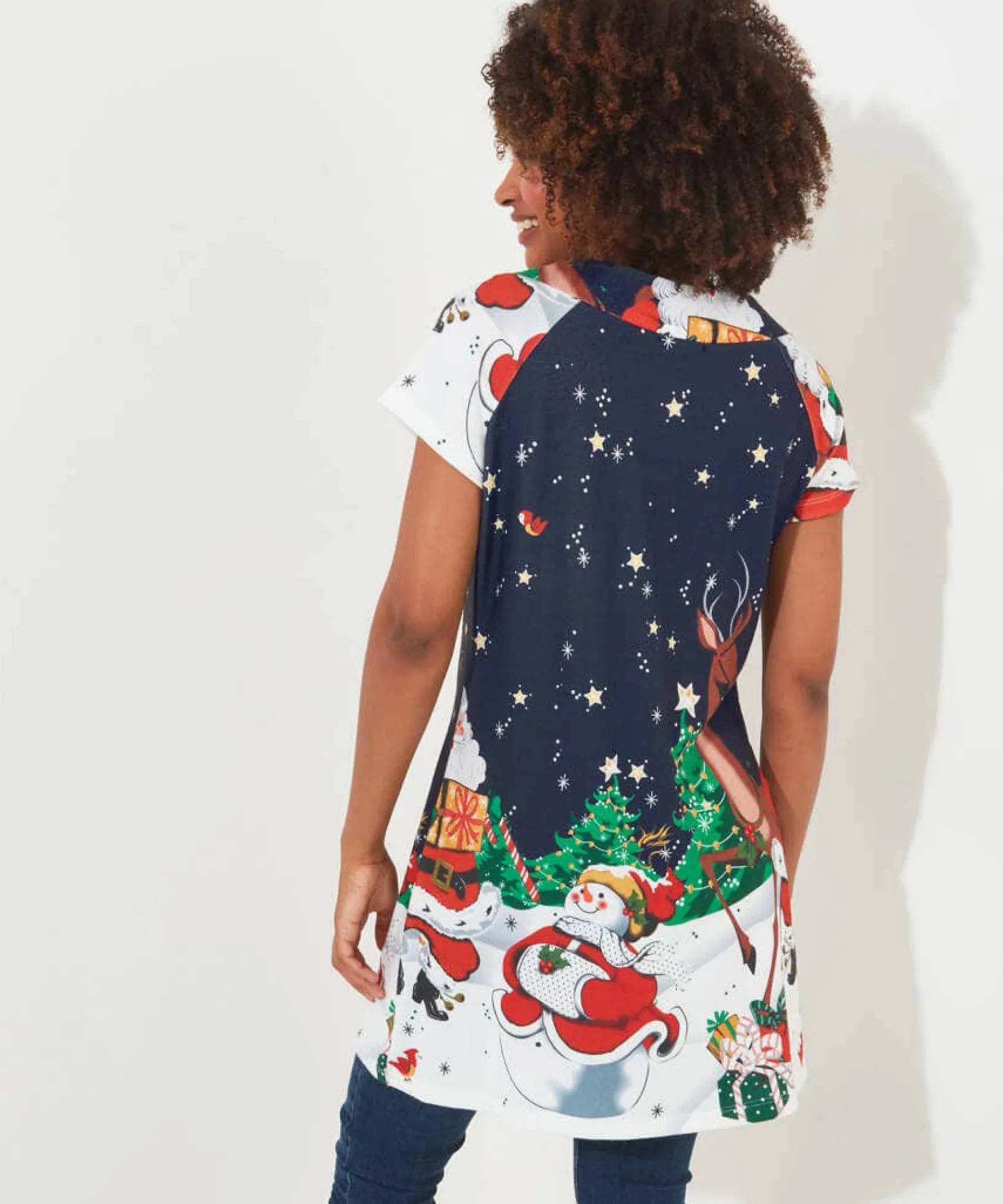 christmas_fun_tunic_3.webp Shop Women's Collection | Tops, Tunics & Blouses | Dresses | Half Price Christmas Styles | Sale Tops, Tunics & Blouses | Top Picks | Women's | Women's | Women's | Women's Joe Browns Christmas Fun Tunic Black