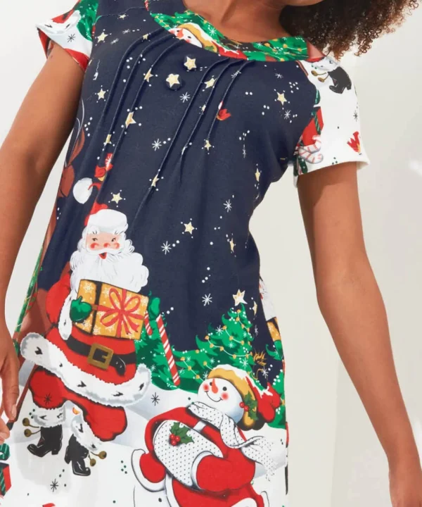 Shop Women's Collection | Tops, Tunics & Blouses | Dresses | Half Price Christmas Styles | Sale Tops, Tunics & Blouses | Top Picks | Women's | Women's | Women's | Women's Joe Browns Christmas Fun Tunic Black