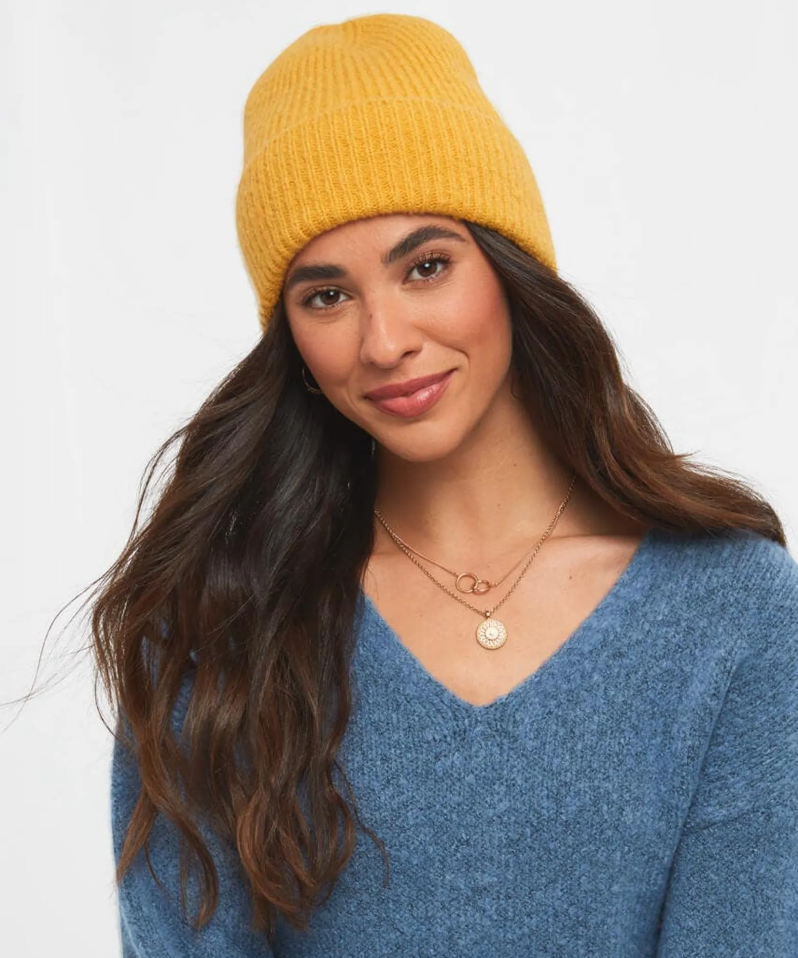 city_park_beanie_1.webp Sale Accessories & Jewellery | Women's Joe Browns City Park Beanie Mustard