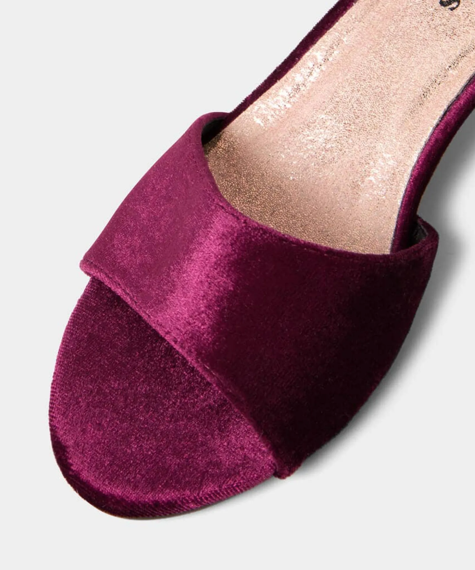 clara_dainty_velvet_heels_4.webp Party Footwear | Boots & Shoes | Sale Boots & Shoes | Top Picks | Women's | Women's Joe Browns Clara Dainty Velvet Heels Dark Red
