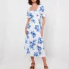 Sale Dresses | Women's Joe Browns Clarissa Linen Blend Floral Dress Multi