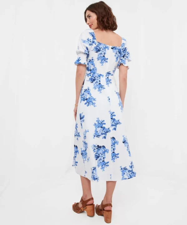 Sale Dresses | Women's Joe Browns Clarissa  Linen Blend Floral Dress Multi