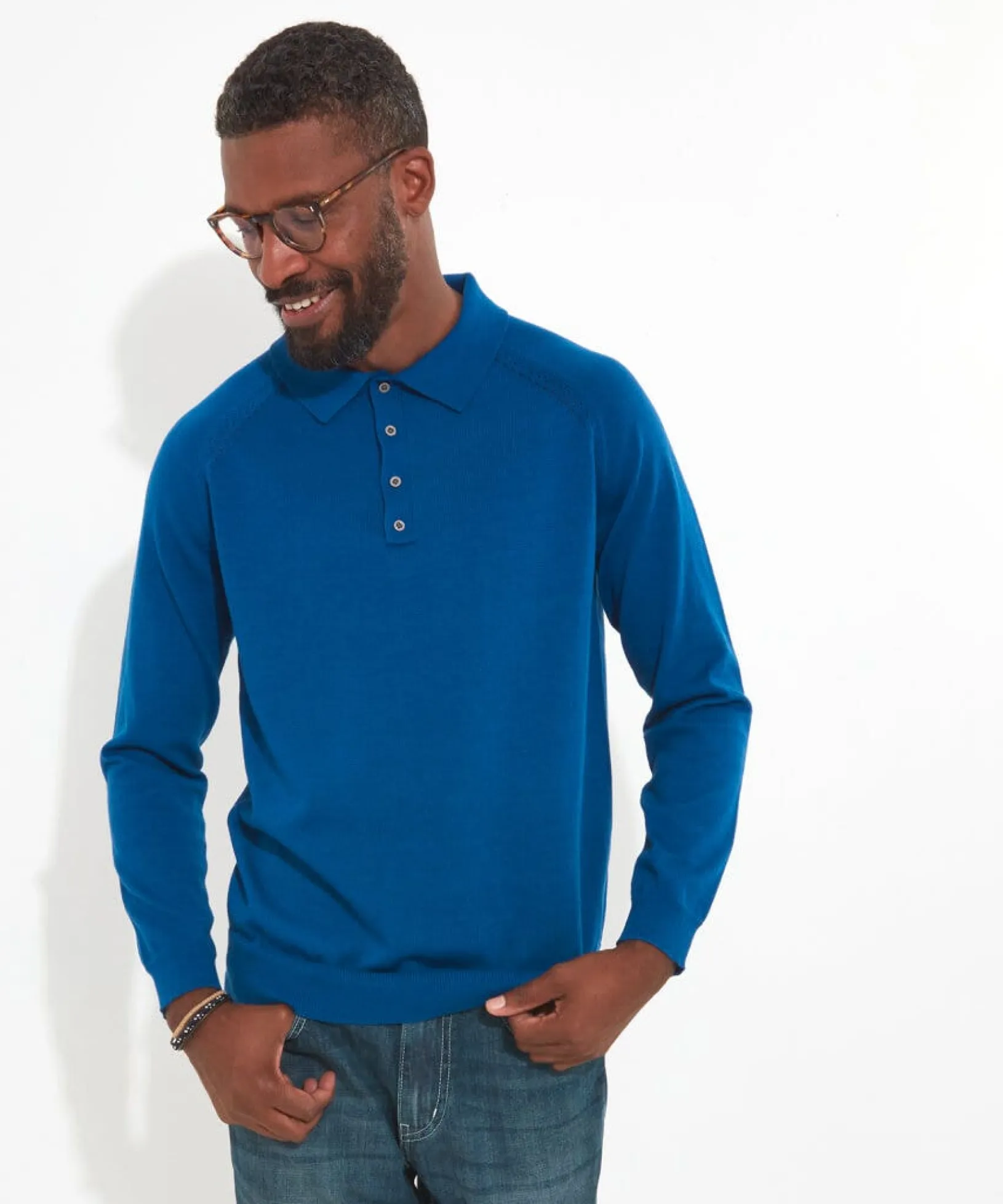 classic_and_cool_knitted__0.webp Shop Men's Collection | Knitwear & Jumpers | Tops & T-Shirts | Sale Knitwear & Jumpers | Top Picks | Men,s | Men,s | Men,s Joe Browns Classic and Cool Knitted Polo Blue