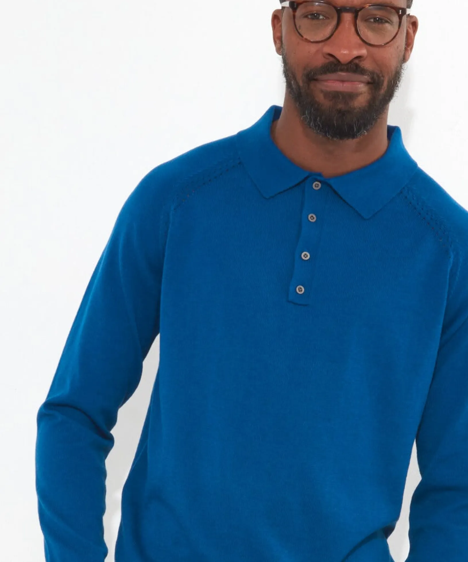 classic_and_cool_knitted__3.webp Shop Men's Collection | Knitwear & Jumpers | Tops & T-Shirts | Sale Knitwear & Jumpers | Top Picks | Men,s | Men,s | Men,s Joe Browns Classic and Cool Knitted Polo Blue