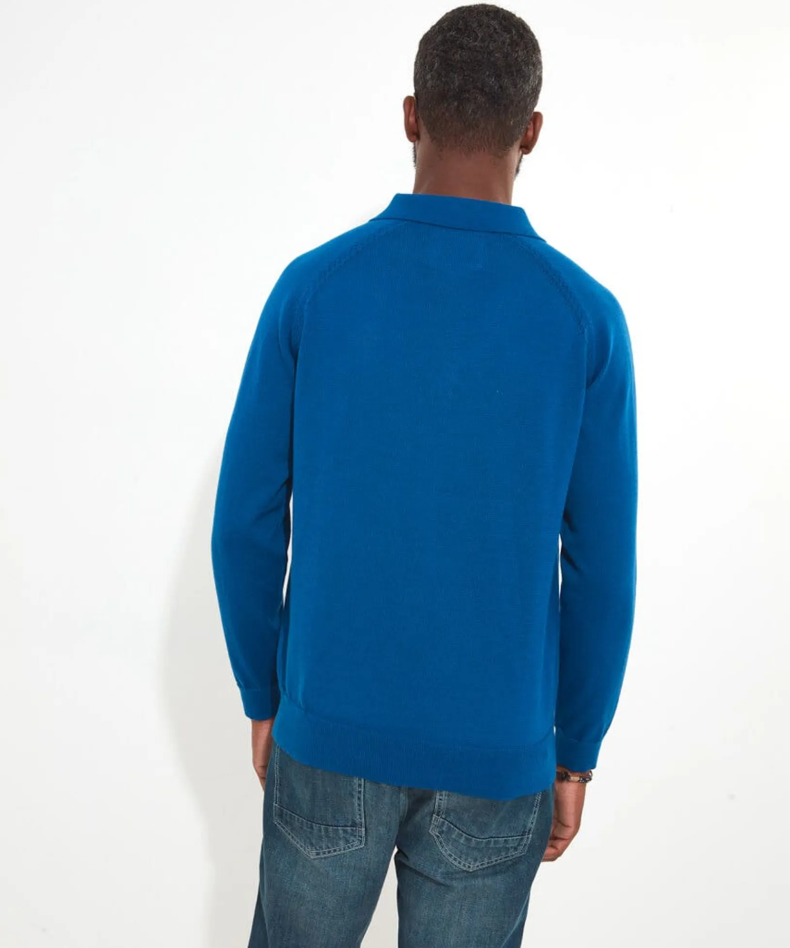 classic_and_cool_knitted__5.webp Shop Men's Collection | Knitwear & Jumpers | Tops & T-Shirts | Sale Knitwear & Jumpers | Top Picks | Men,s | Men,s | Men,s Joe Browns Classic and Cool Knitted Polo Blue