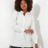 Shop Women's Collection | Tops, Tunics & Blouses | Top Picks | Women's Joe Browns Classic Pintuck Shirt Ivory