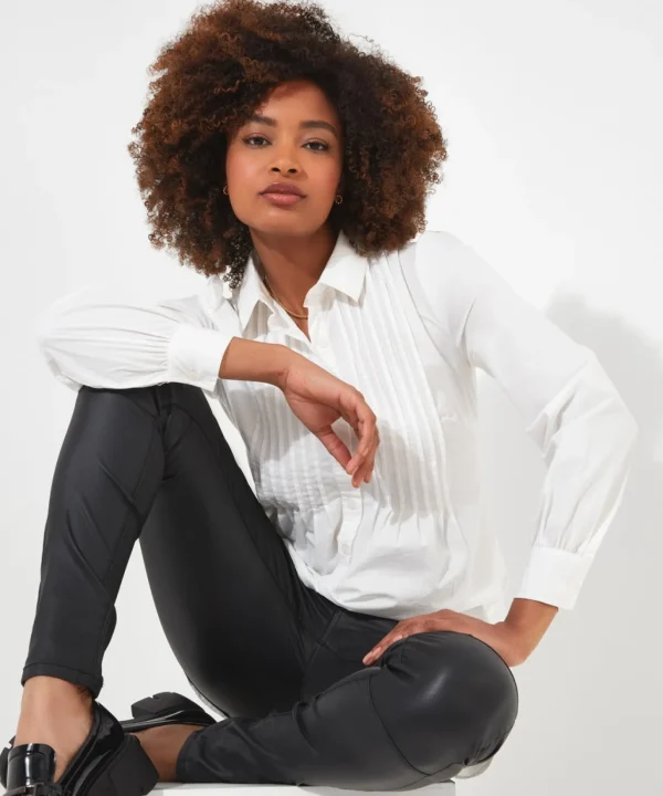 Shop Women's Collection | Tops, Tunics & Blouses | Top Picks | Women's Joe Browns Classic Pintuck Shirt Ivory