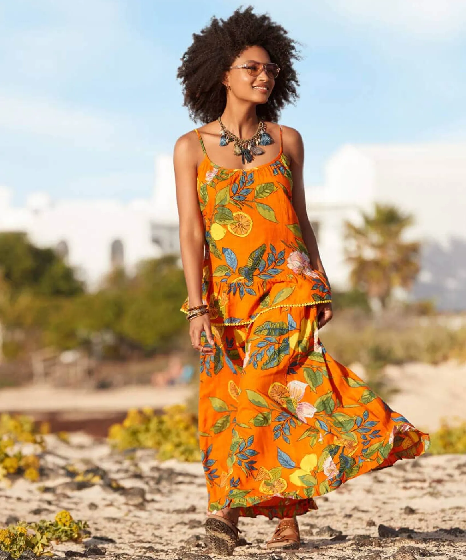 clementine_top_7.webp Sale Tops, Tunics & Blouses | Women's Joe Browns Clementine Top Orange