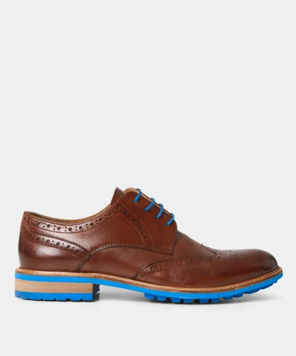 Brogues | Boots & Shoes | Top Picks | Men，s Joe Browns Club Regent Leather Brogues Tan