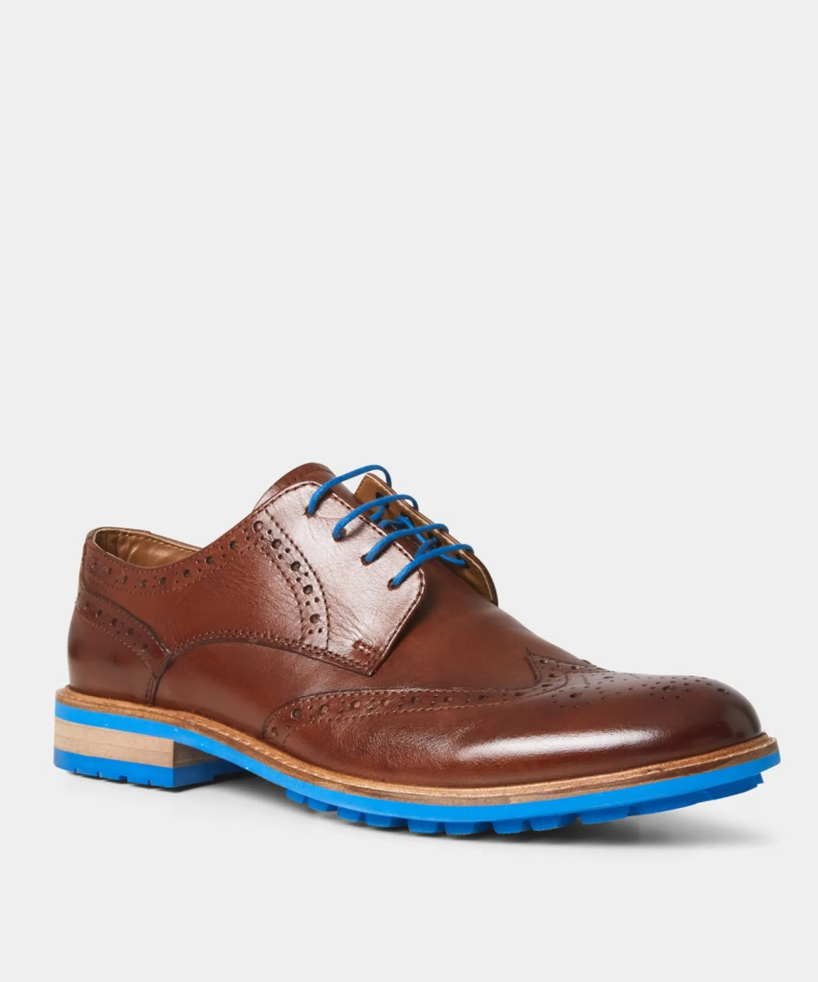 club_regent_leather_brogu_2.webp Brogues | Boots & Shoes | Top Picks | Men,s Joe Browns Club Regent Leather Brogues Tan