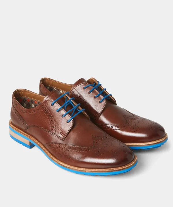 Brogues | Boots & Shoes | Top Picks | Men,s Joe Browns Club Regent Leather Brogues Tan