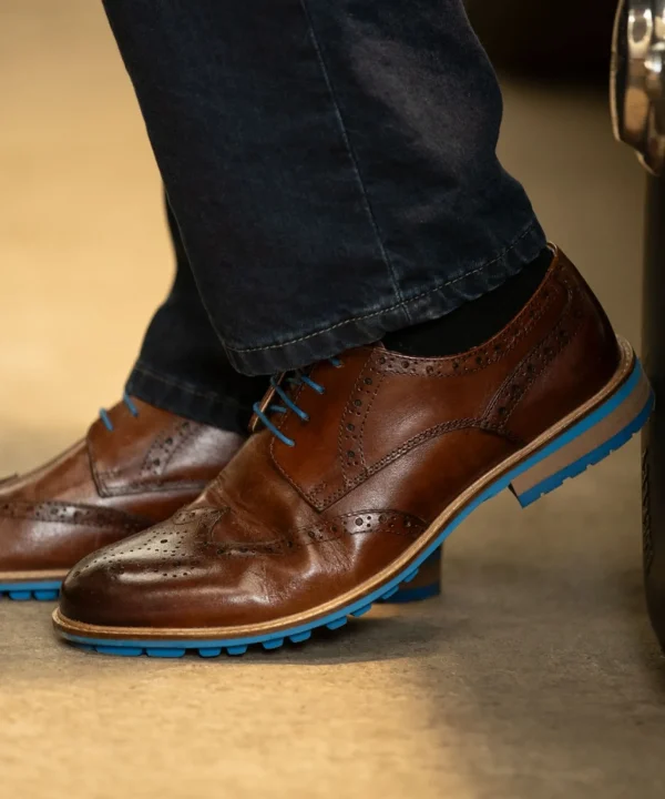 Brogues | Boots & Shoes | Top Picks | Men,s Joe Browns Club Regent Leather Brogues Tan