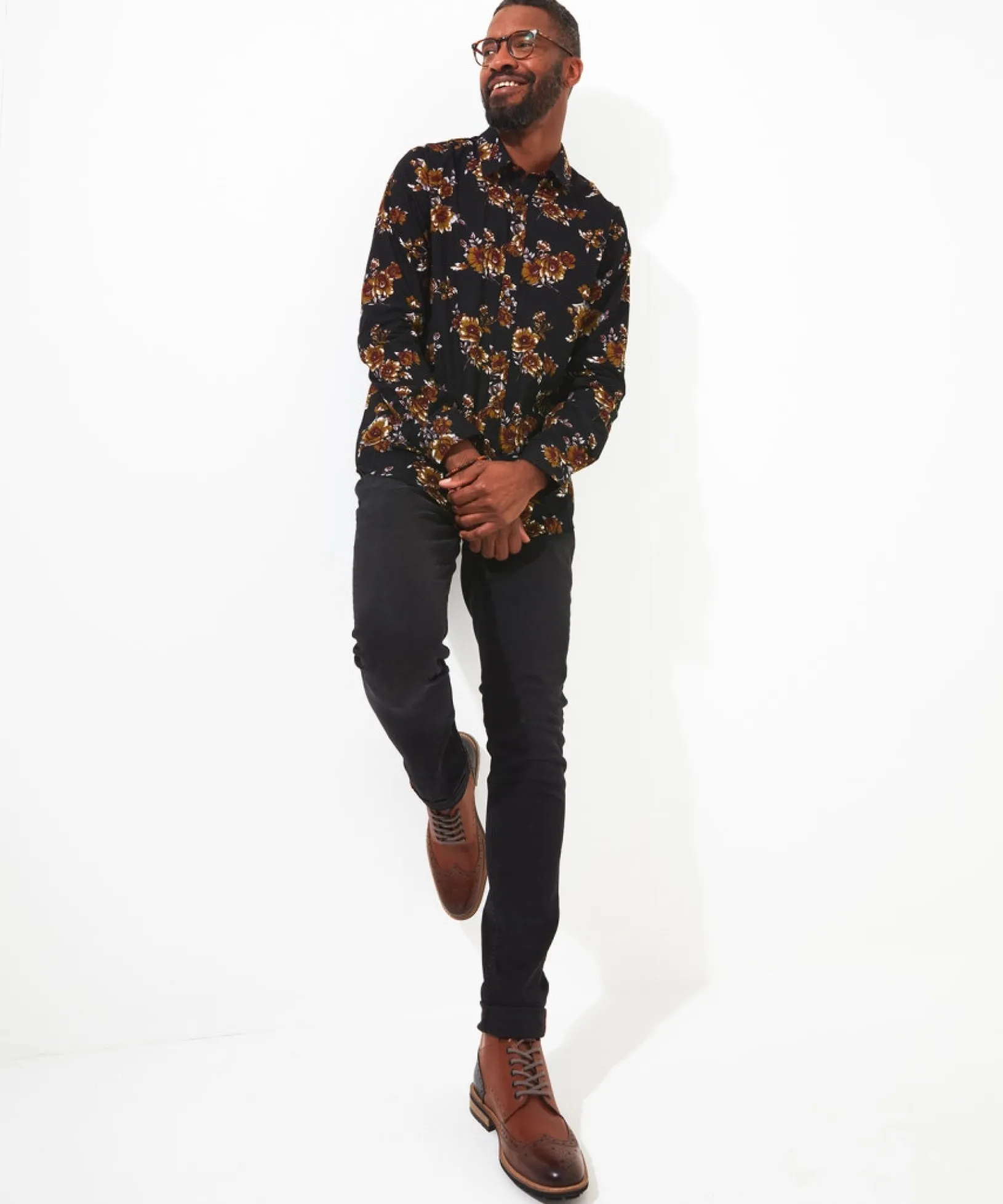 cool_and_carefree_shirt_3.webp Shop Men's Collection | Funky Shirts | Men's Tailoring | Shirts | Sale Shirts | Top Picks | Top Picks | Top Picks | Men,s | Men,s Joe Browns Cool And Carefree Shirt Brown