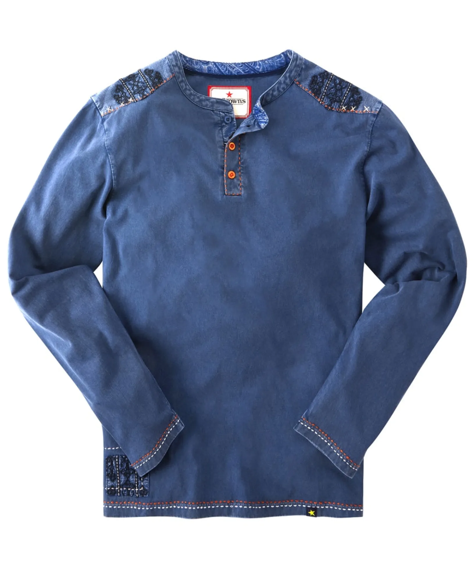 cool_and_customised_henle_1.webp Shop Men's Collection | Henley Tops | Layering Essentials | Tops & T-Shirts | Sale Tops & T-Shirts | Top Picks | Men,s | Men,s | Men,s | Men,s Joe Browns Cool And Customised Henley Blue