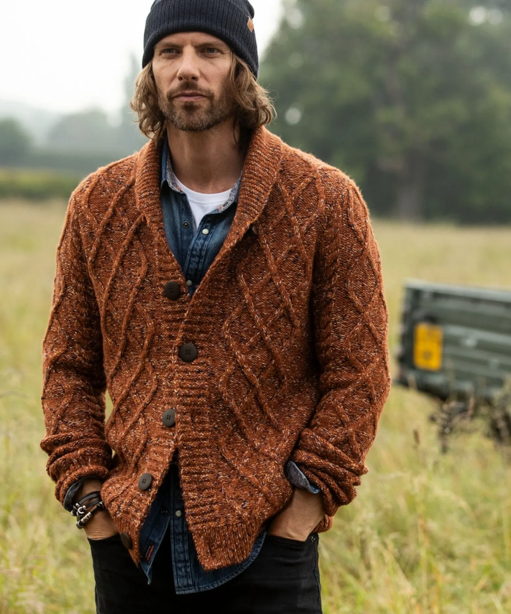 cool_cable_cardigan_2.webp Shop Men's Collection | Knitwear & Jumpers | Sale Knitwear & Jumpers | Top Picks | Men,s | Men,s Joe Browns Cool Cable Cardigan Autumn