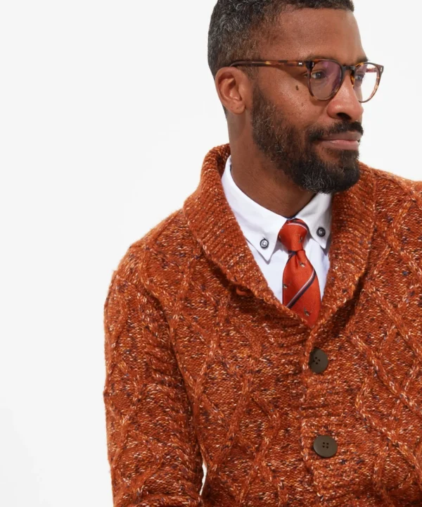 Shop Men's Collection | Knitwear & Jumpers | Sale Knitwear & Jumpers | Top Picks | Men,s | Men,s Joe Browns Cool Cable Cardigan Autumn