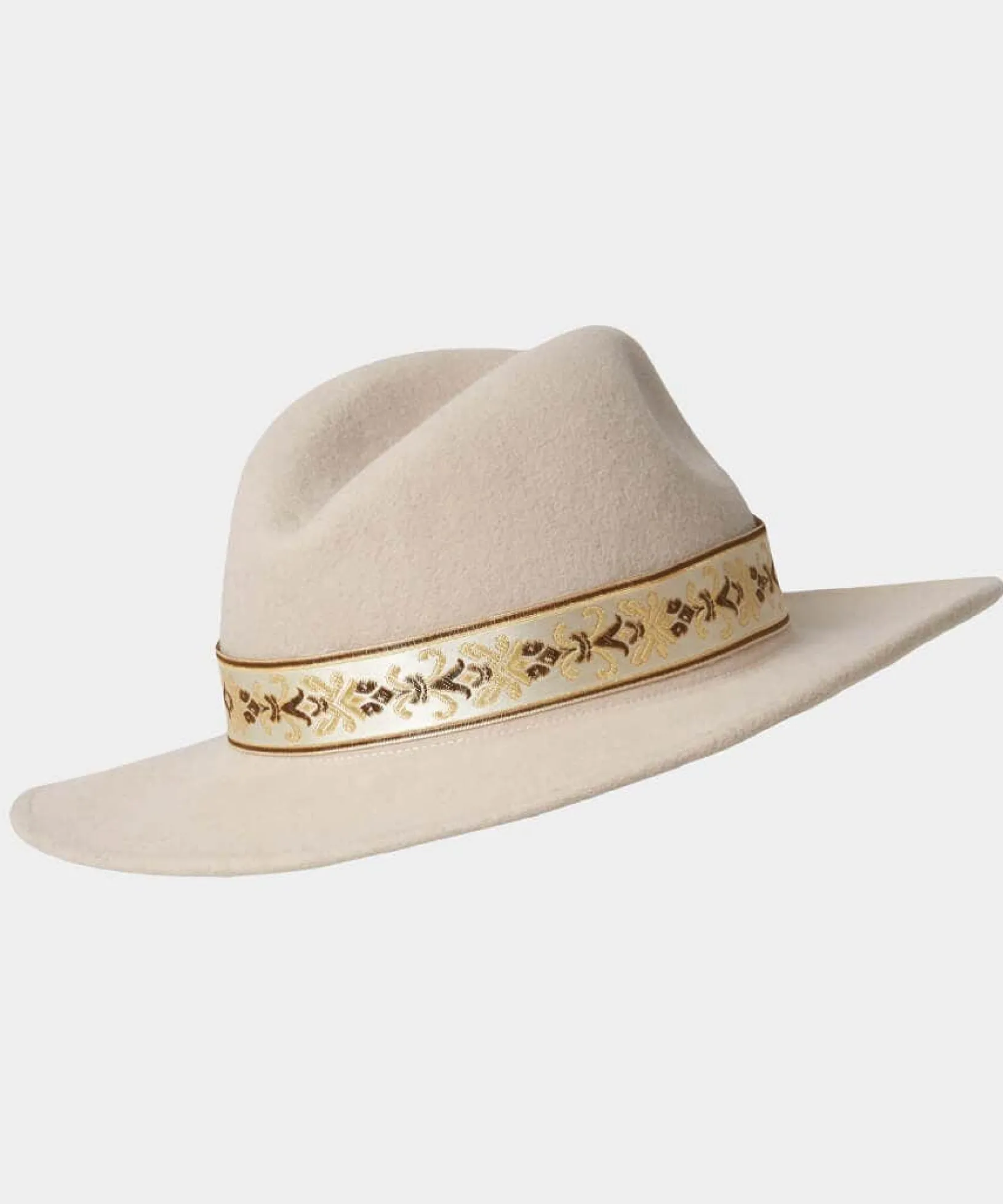 cool_coasts_wool_fedora_3.webp Sale Accessories & Jewellery | Women's Joe Browns Cool Coasts Wool Fedora Stone Multi