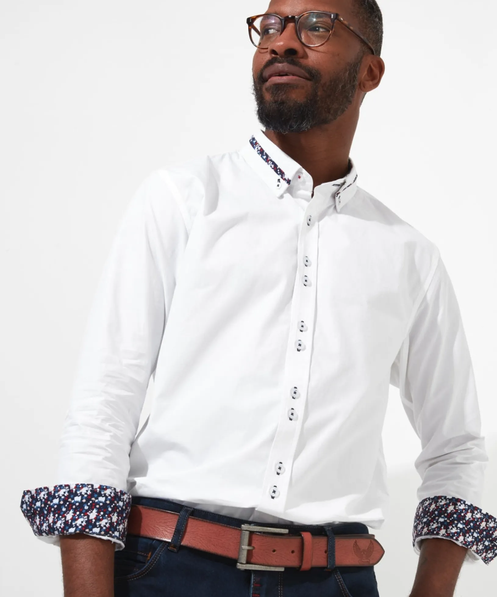 cool_collar_shirt_0.webp Shop Men's Collection | Work Shirts | Men's Tailoring | Shirts | Top Picks | Top Picks | Top Picks | Men,s Joe Browns Cool Collar Shirt White