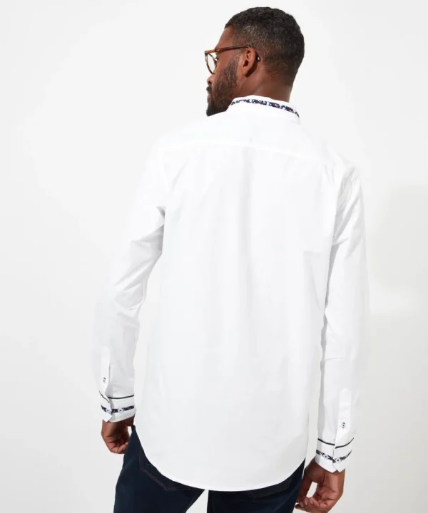 Shop Men's Collection | Work Shirts | Men's Tailoring | Shirts | Top Picks | Top Picks | Top Picks | Men,s Joe Browns Cool Collar Shirt White