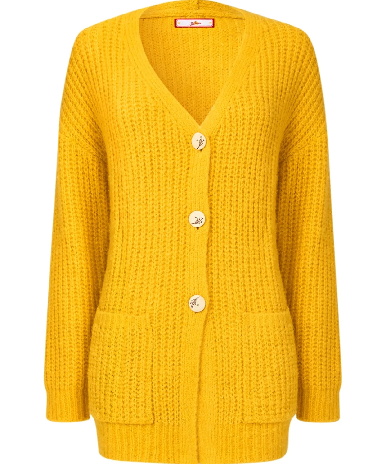 cool_cosy_knit_cardigan_1.webp Cardigans & Coatigans | Sale Knitwear & Jumpers | Top Picks | Women's Joe Browns Cool Cosy Knit Cardigan Ochre