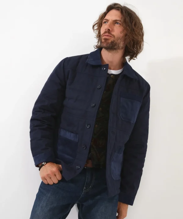 Shop Men's Collection | Layering Essentials | Men's Tailoring | Coats & Jackets | Sale Coats & Jacket | Top Picks | Men,s | Top Picks | Men,s | Men,s Joe Browns Cool Quilted Canvas Jacket Navy