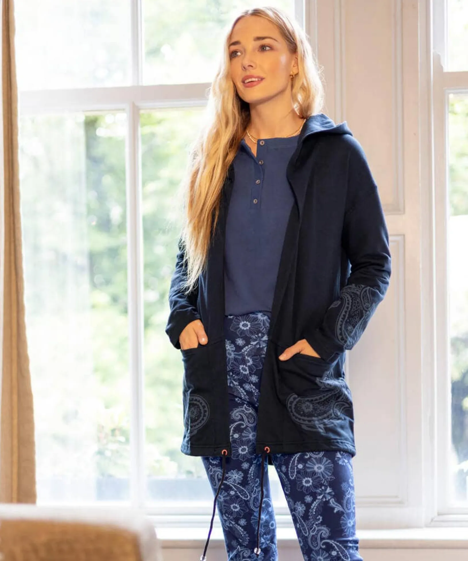 cosy_up_sweatshirt_2.webp Pyjamas & Loungewear | Cardigans & Coatigans | Sale Pyjamas & Loungewear | Sale Tops, Tunics & Blouses | Women's | Top Picks | Women's | Women's Joe Browns Cosy Up Sweatshirt Blue
