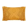 Cushions & Throws | Home Joe Browns Cotton Tufted Cushion Ochre / Grey
