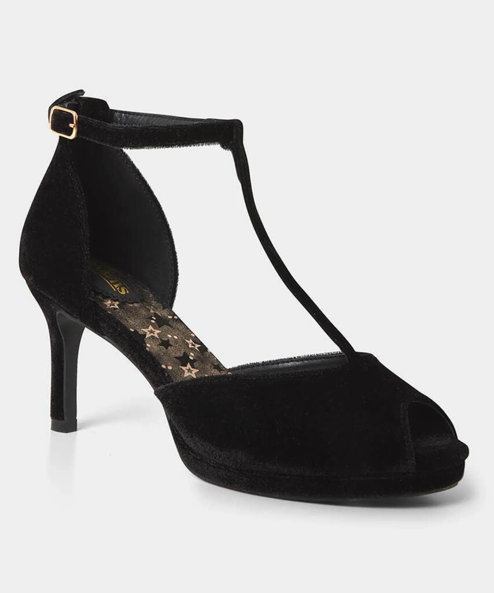 cover_girl_t_bar_shoes_3.webp Party Footwear | Boots & Shoes | Top Picks | Women's Joe Browns Cover Girl T Bar Shoes Black