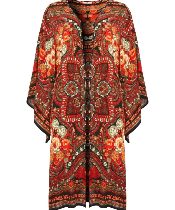 Tops, Tunics & Blouses | Sale Tops, Tunics & Blouses | Women's | Women's Joe Browns Curious Carnival Kimono Multi / Orange