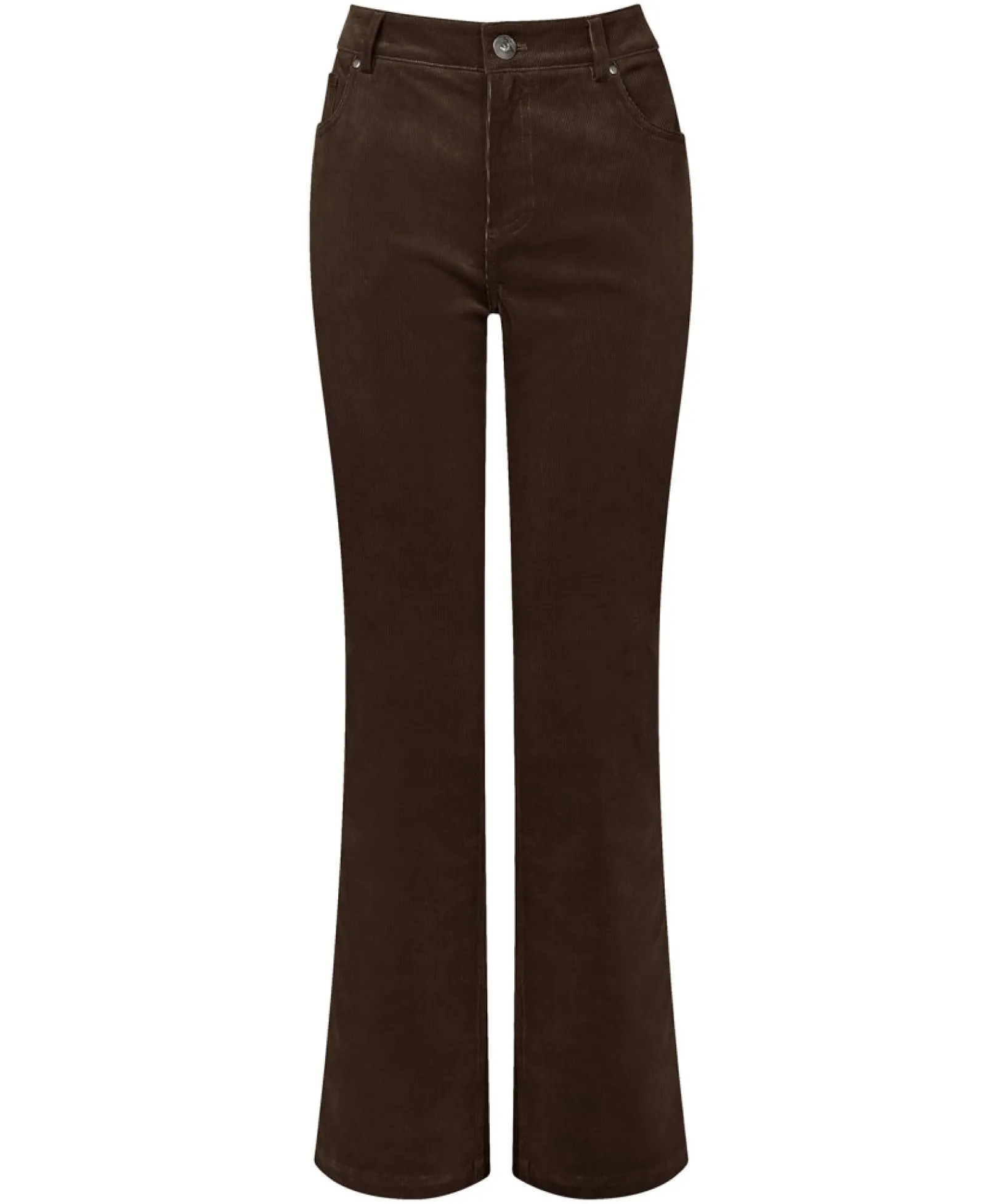 curious_cord_trousers_1.webp Shop Women's Collection | Jeans & Trousers | Sale Jeans & Trousers | Top Picks | Women's | Women's Joe Browns Curious Cord Trousers Chocolate Brown