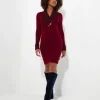 Shop Women's Collection | Cardigans & Coatigans | Sale Knitwear & Jumpers | Top Picks | Top Picks | Women's Joe Browns Curiously Cosy Jumper Dress Rumba Red