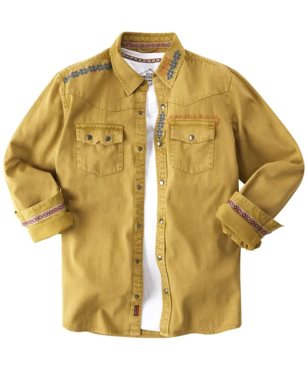Shop Men's Collection | Work Shirts | Denim Styles | Shirts | Sale Shirts | Top Picks | Top Picks | Men，s | Men，s | Men，s Joe Browns Customised To Perfection Shirt Ochre