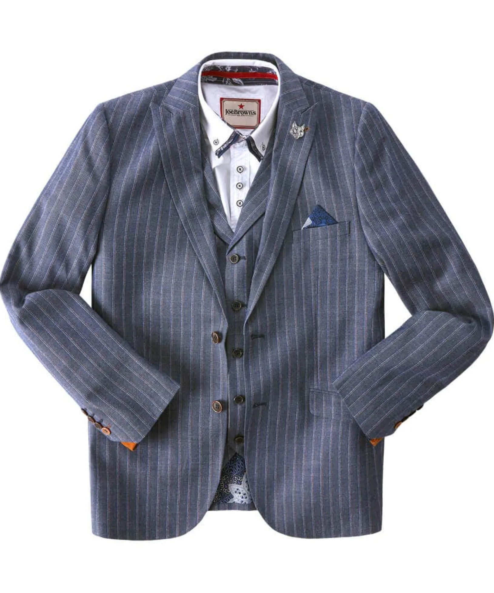 deadly_dapper_blazer_1.webp Sale Blazers | Sale Coats & Jacket | Men,s | Men,s Joe Browns Deadly Dapper Blazer Blue