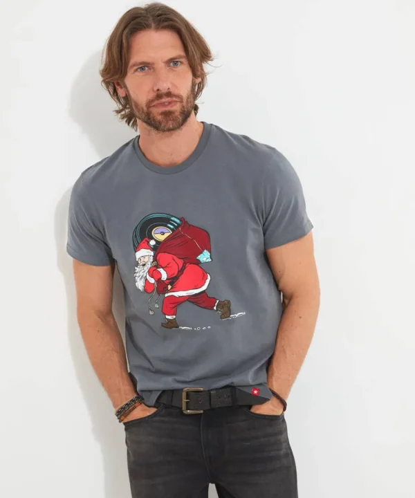 Shop Men's Collection | Graphic T-Shirts | Gifts | Tops & T-Shirts | Half Price Christmas Styles | Sale Tops & T-Shirts | Top Picks | Top Picks | Men,s | Men,s | Men,s | Men,s Joe Browns Deliver The Tunes Tee Grey