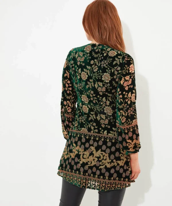 Shop Women's Collection | Velvet & Devor茅 Dresses | Boho Dresses | Party Dresses | Occasion Outfits | Tops, Tunics & Blouses | Dresses | Sale Tops, Tunics & Blouses | Top Picks | Top Picks | Top Picks | Top Picks | Top Picks | Women's | Women's | Women's Joe Browns Destiny Devore Tunic Midnight