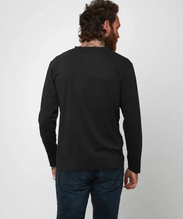 Plain Tops & T-Shirts | Henley Tops | Hoodies & Sweatshirts | Layering Essentials | Tops & T-Shirts | Top Picks | Men，s | Men，s | Men，s | Men，s Joe Browns Distinctive Henley Black / Khaki
