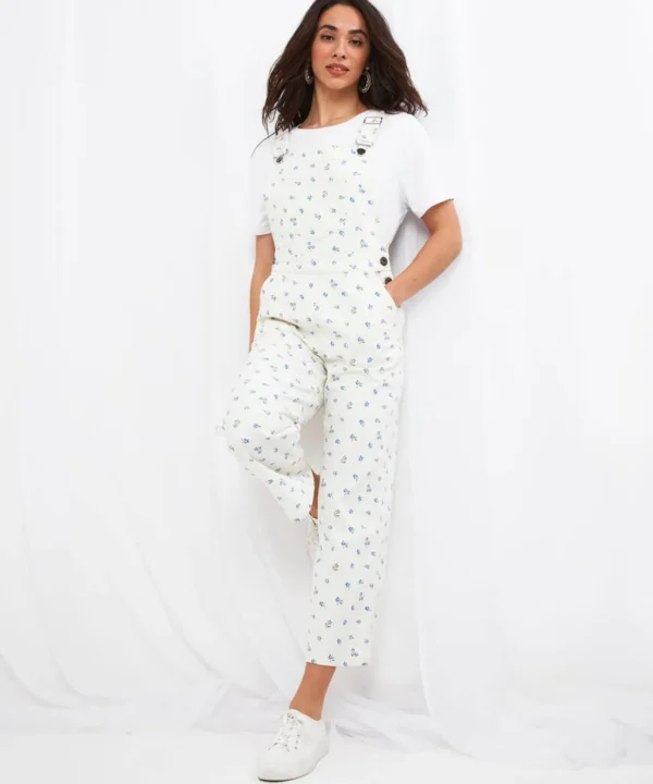 Sale Jumpsuits | Sale Jeans & Trousers | Women's | Women's Joe Browns Ditsy Daydream Dungarees Multi