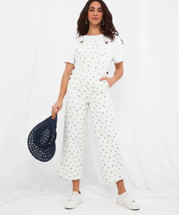 Sale Jumpsuits | Sale Jeans & Trousers | Women's | Women's Joe Browns Ditsy Daydream Dungarees Multi