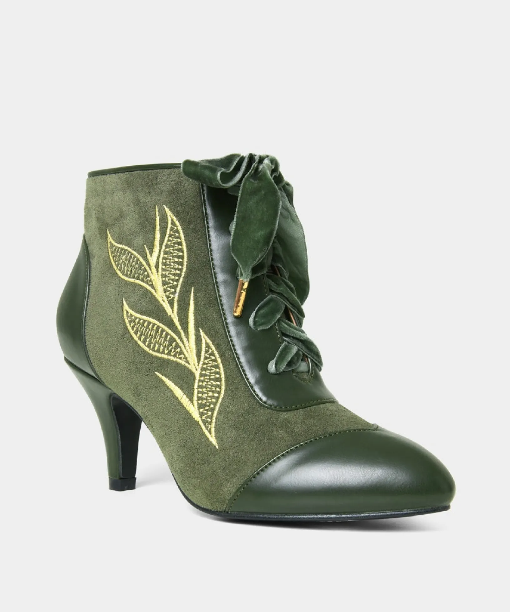 divine_and_decadent_boote_2.webp Knee High Boots | Ankle Boots | Party Footwear | Boots & Shoes | Sale Boots & Shoes | Top Picks | Top Picks | Top Picks | Women's | Women's Joe Browns Divine And Decadent Bootees Dark Green