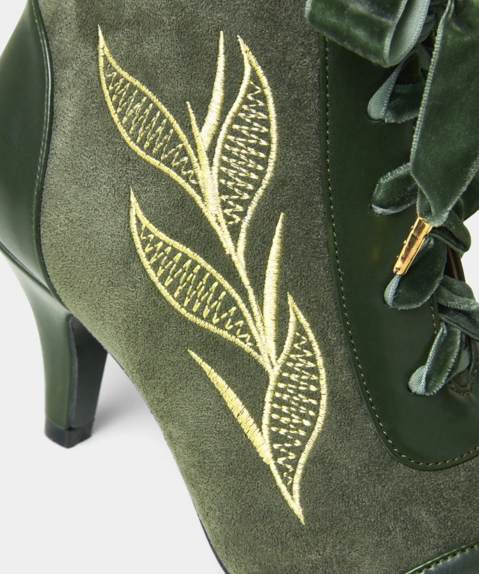 divine_and_decadent_boote_4.webp Knee High Boots | Ankle Boots | Party Footwear | Boots & Shoes | Sale Boots & Shoes | Top Picks | Top Picks | Top Picks | Women's | Women's Joe Browns Divine And Decadent Bootees Dark Green