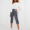 Sale Jeans & Trousers | Women's Joe Browns Dots And Daisies Crop Trousers Blue