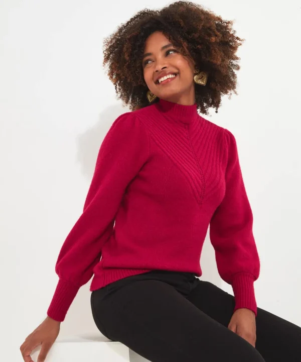 Shop Women's Collection | Cardigans & Coatigans | Sale Knitwear & Jumpers | Top Picks | Top Picks | Women's Joe Browns Dress To Impress Jumper Red