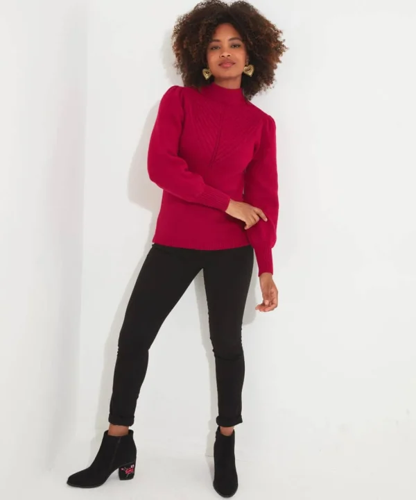 Shop Women's Collection | Cardigans & Coatigans | Sale Knitwear & Jumpers | Top Picks | Top Picks | Women's Joe Browns Dress To Impress Jumper Red