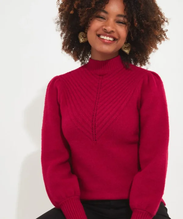 Shop Women's Collection | Cardigans & Coatigans | Sale Knitwear & Jumpers | Top Picks | Top Picks | Women's Joe Browns Dress To Impress Jumper Red