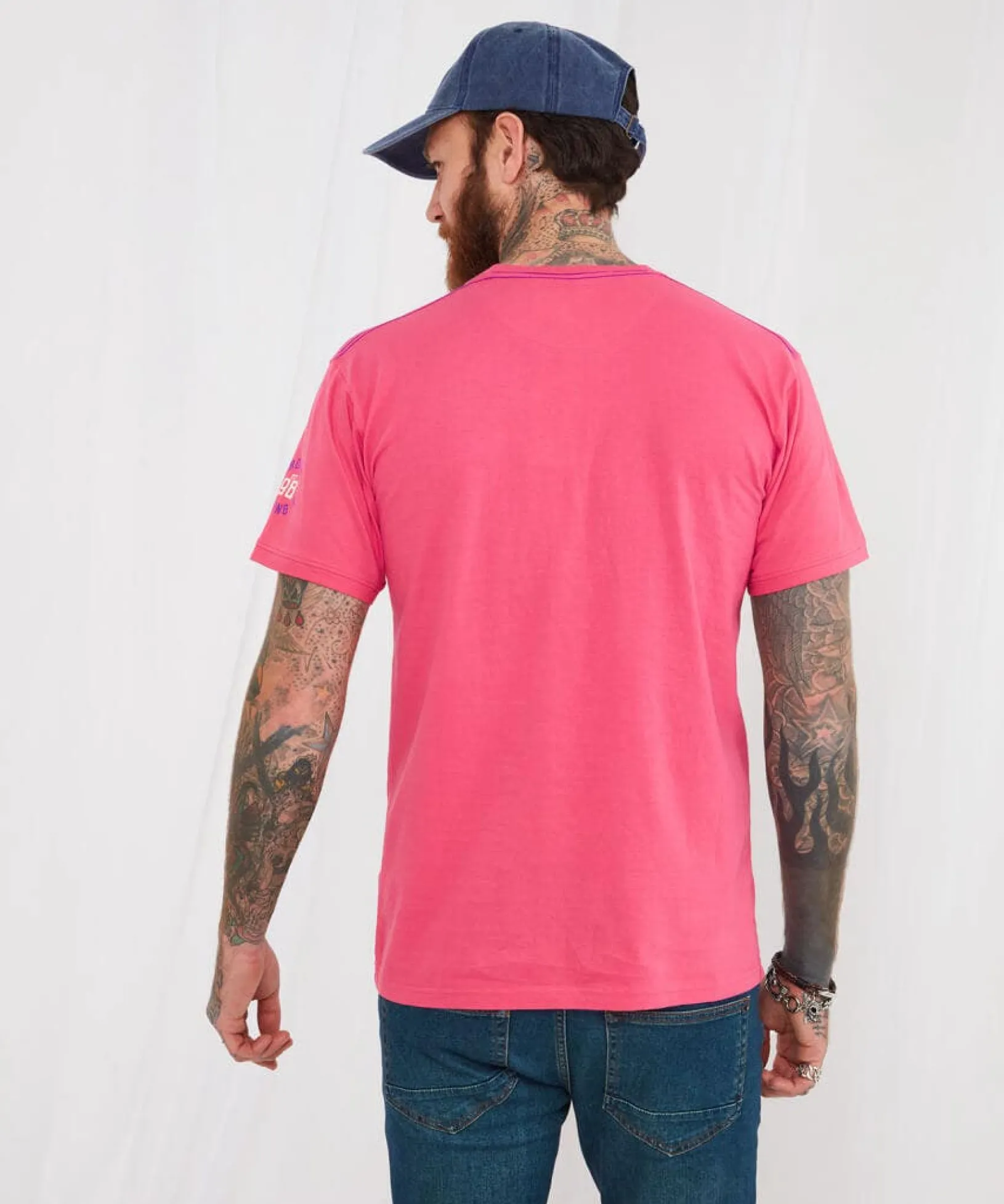drift_kings_tee_3.webp Sale Tops & T-Shirts | Men,s Joe Browns Drift Kings Tee Pink