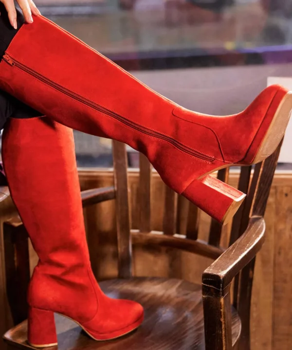 Boots & Shoes | Sale Boots & Shoes | Women's | Women's Joe Browns East Riverside Platform Boots Burnt Orange