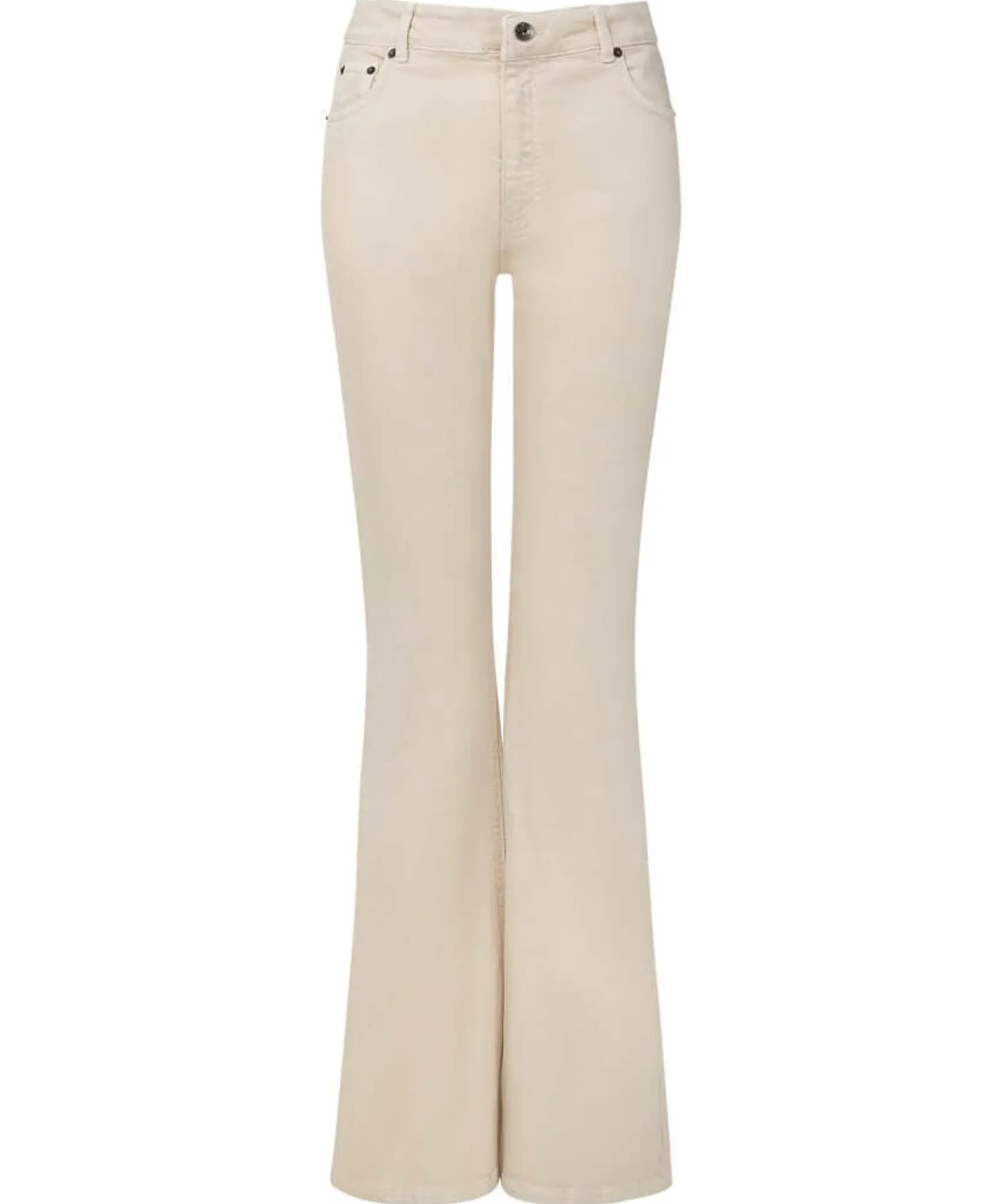 ecru_bootcut_jeans_1.webp Jeans & Trousers | Women's Joe Browns Bootcut Jeans Ecru