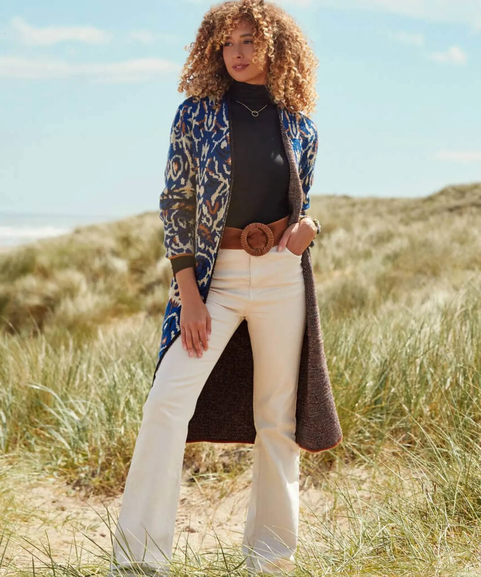 ecru_bootcut_jeans_5.webp Jeans & Trousers | Women's Joe Browns Bootcut Jeans Ecru